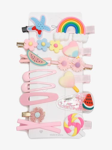 Women's Hair Pins & Clips Combo, Multi-Color Set